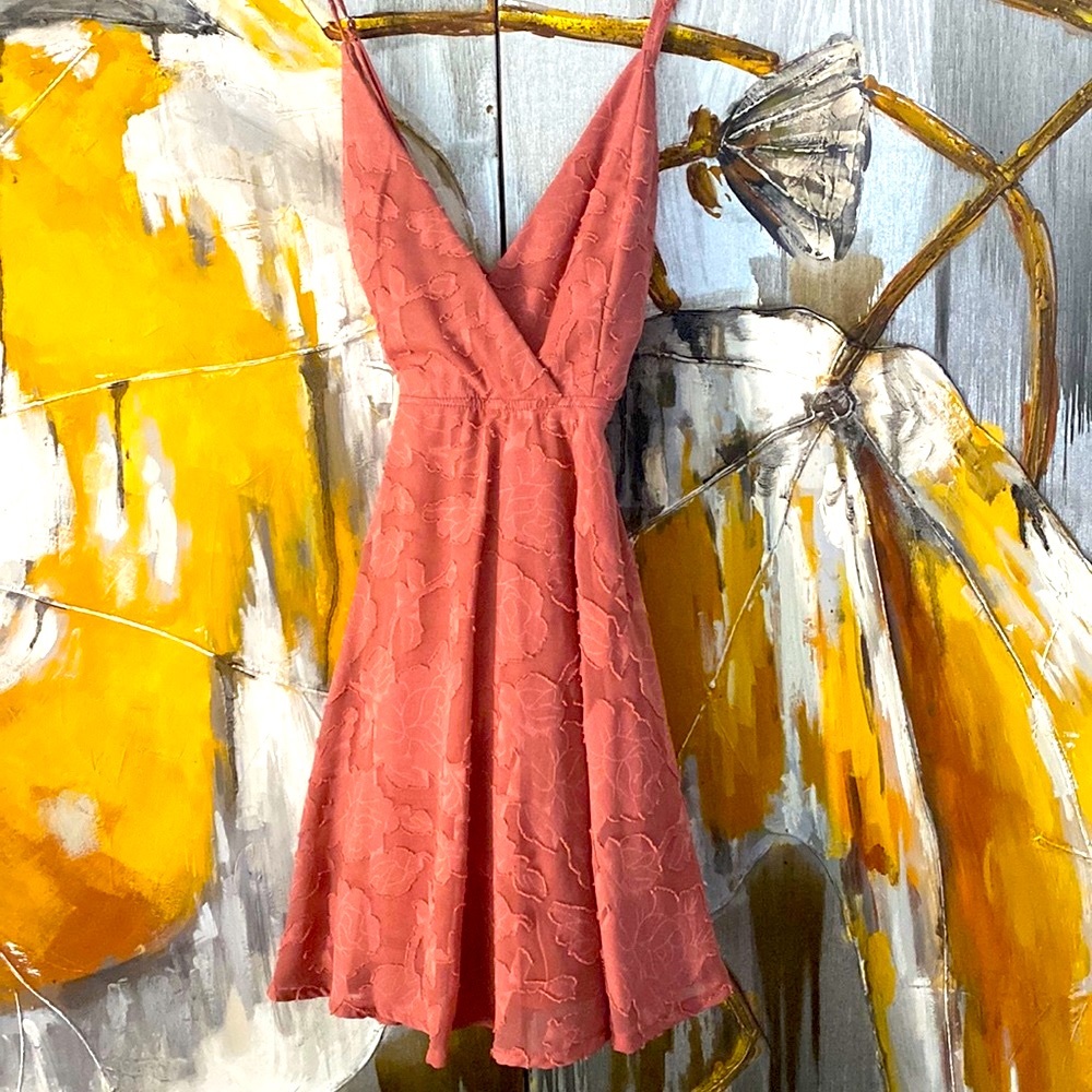 Lulus Women's Jacquard Mini Dress Size 4